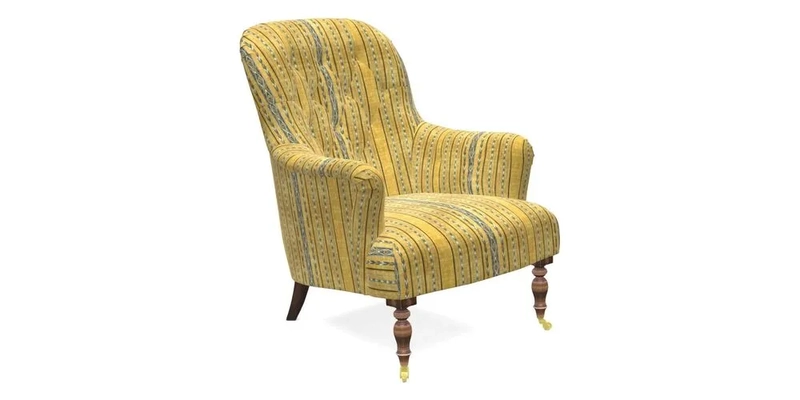 Tisbury Chair in House Clever Velvet Henna