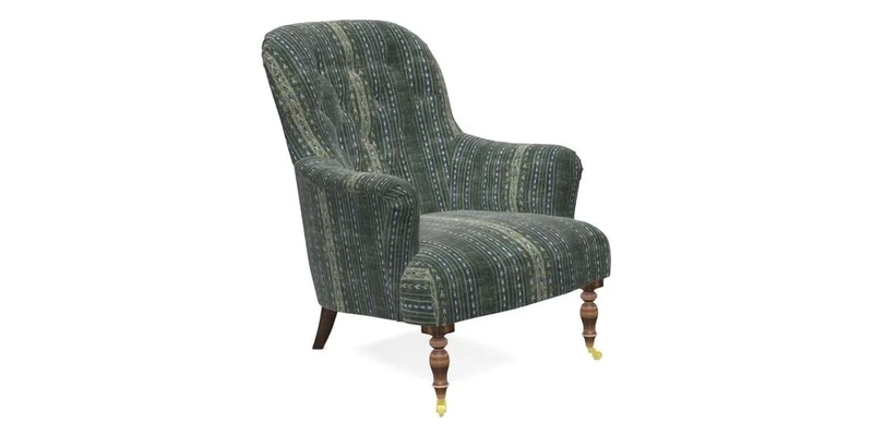 Tisbury Chair in House Clever Velvet Henna