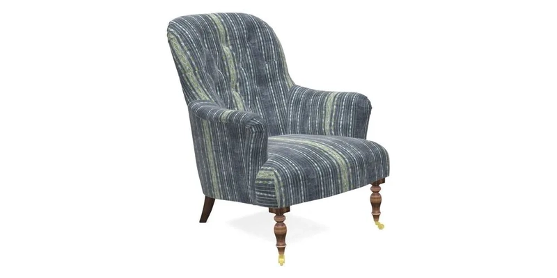 Tisbury Chair in House Clever Velvet Henna