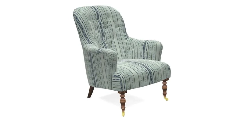Tisbury Chair in House Clever Velvet Henna