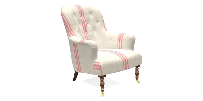 Tisbury Chair in House Clever Velvet Henna