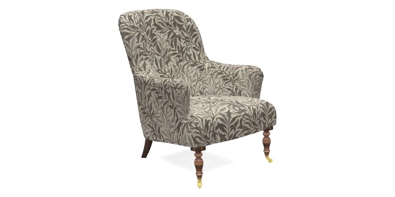 Tisbury Chair in House Clever Velvet Henna