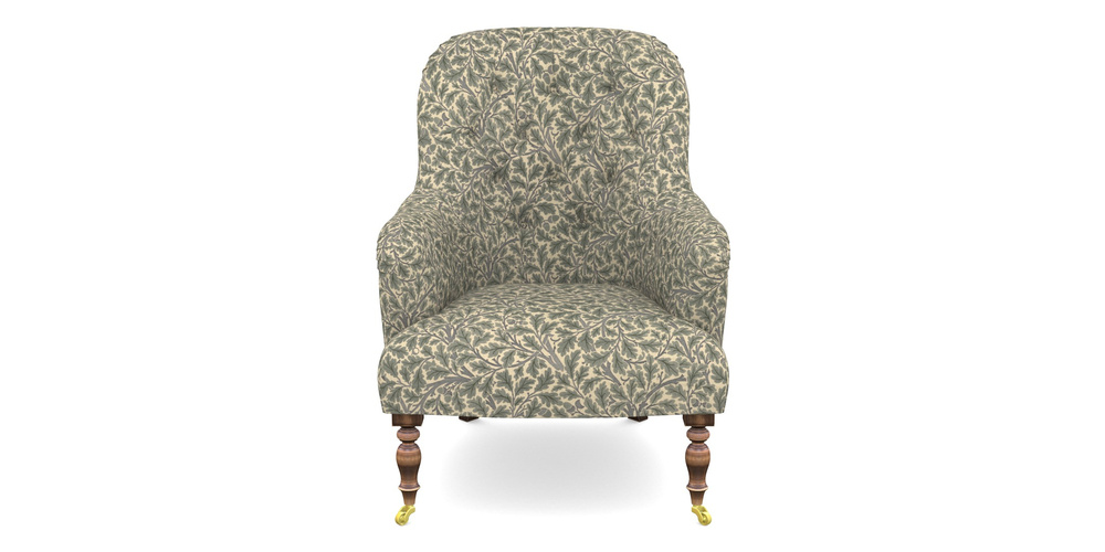 Product photograph of Tisbury Chair In V A Drawn From Nature Collection - Oak Tree - Duck Egg from Sofas and Stuff Limited