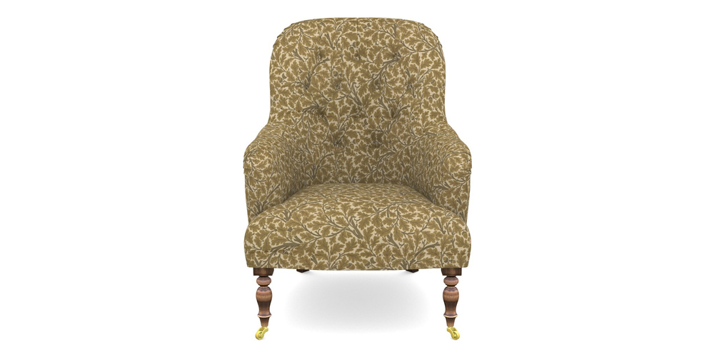 Product photograph of Tisbury Chair In V A Drawn From Nature Collection - Oak Tree - Gold from Sofas and Stuff Limited