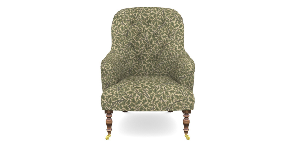 Product photograph of Tisbury Chair In V A Drawn From Nature Collection - Oak Tree - Light Green from Sofas and Stuff Limited
