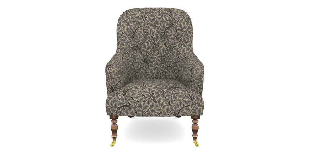 Product photograph of Tisbury Chair In V A Drawn From Nature Collection - Oak Tree - Navy from Sofas and Stuff Limited