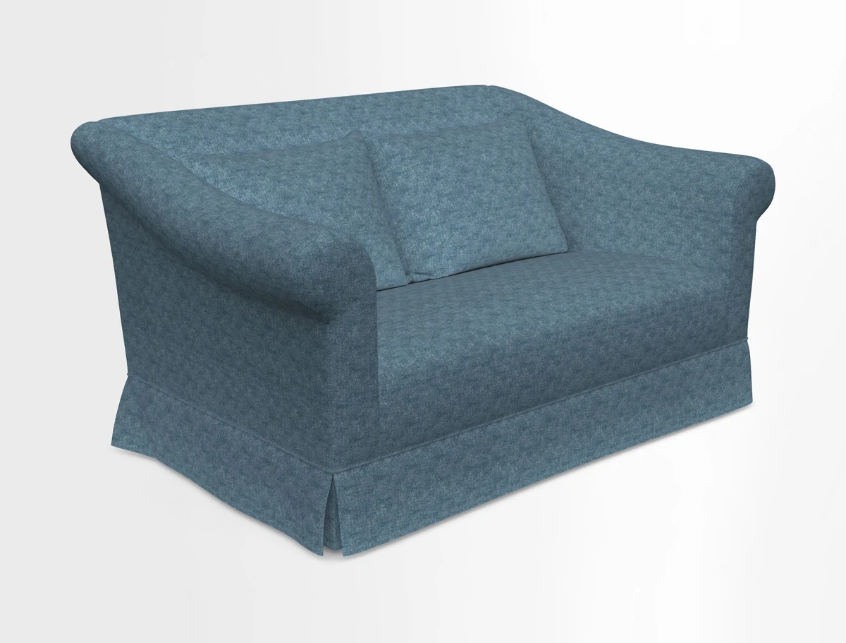 Turnberry 3 seater sofa in Contour Lines Berry with scatters in Frond Stripe Small Berry
