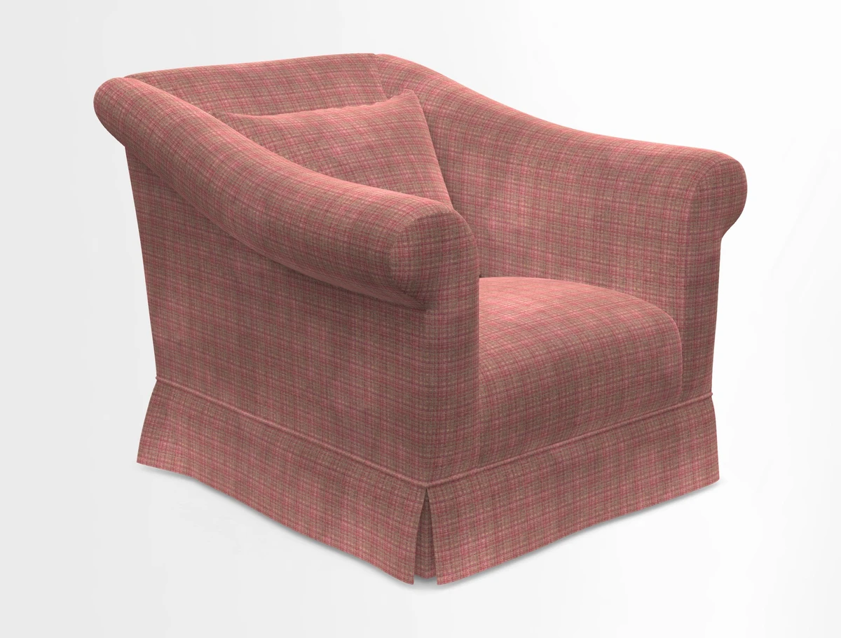 Turnberry Chair in Two Tone Plain Biscuit 