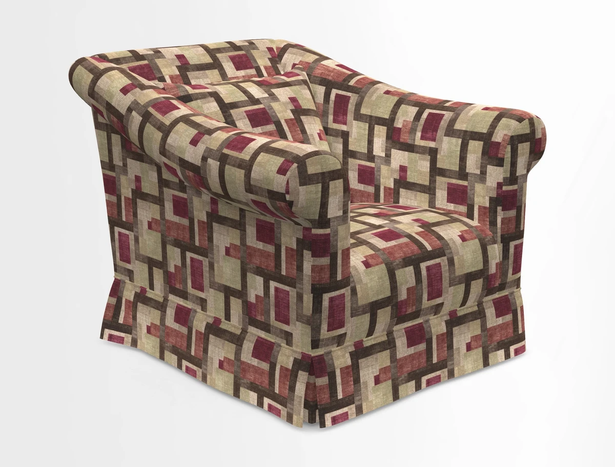 Turnberry Chair in Two Tone Plain Biscuit 