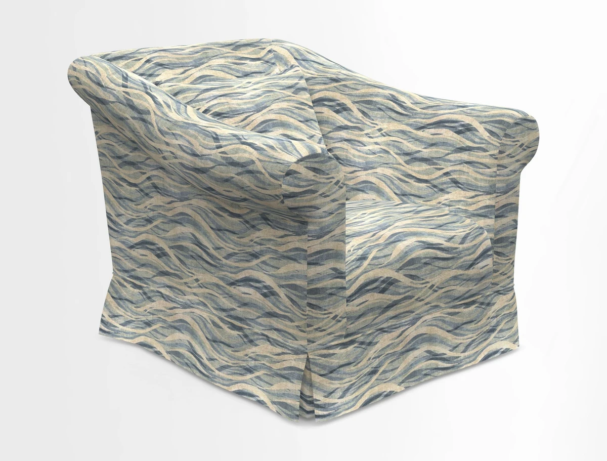 Turnberry Chair in Two Tone Plain Biscuit 
