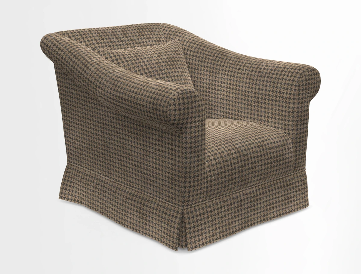 Turnberry Chair in Two Tone Plain Biscuit 
