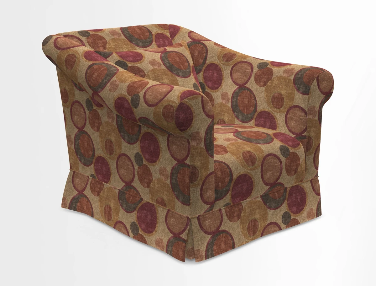 Turnberry Chair in Two Tone Plain Biscuit 
