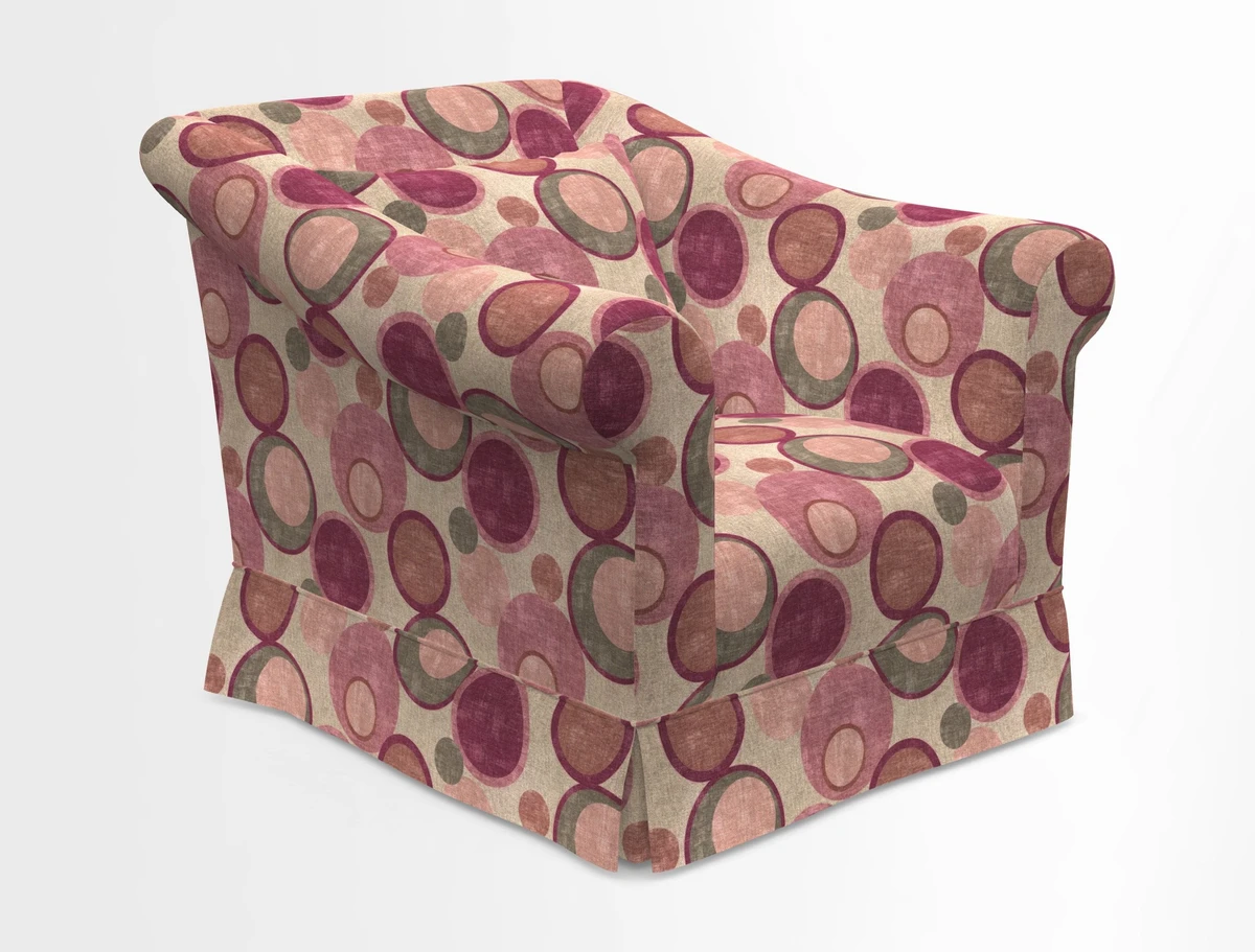 Turnberry Chair in Two Tone Plain Biscuit 