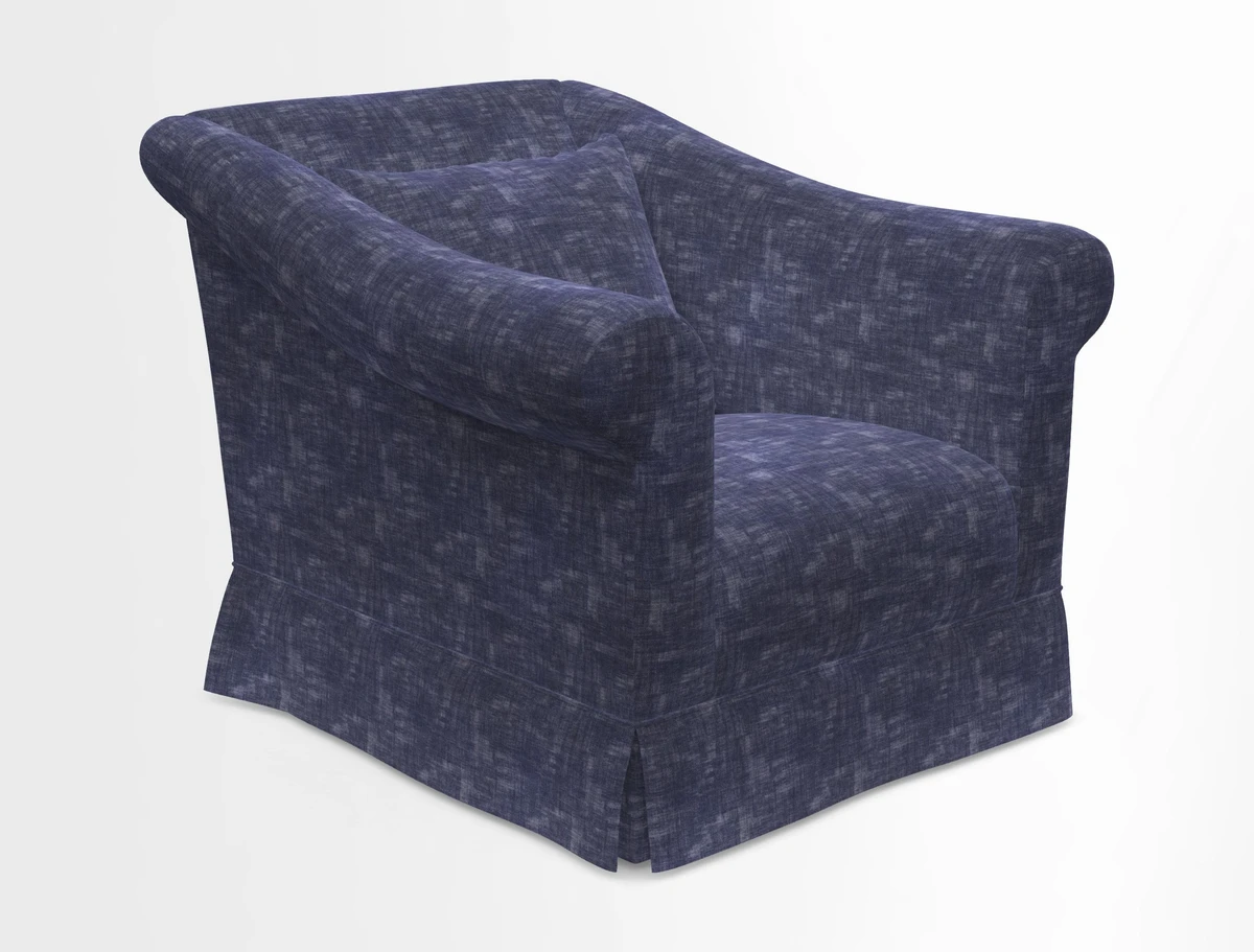 Turnberry Chair in Two Tone Plain Biscuit 