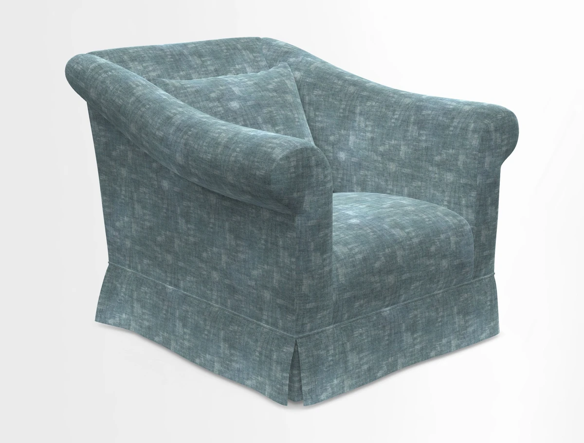Turnberry Chair in Two Tone Plain Biscuit 