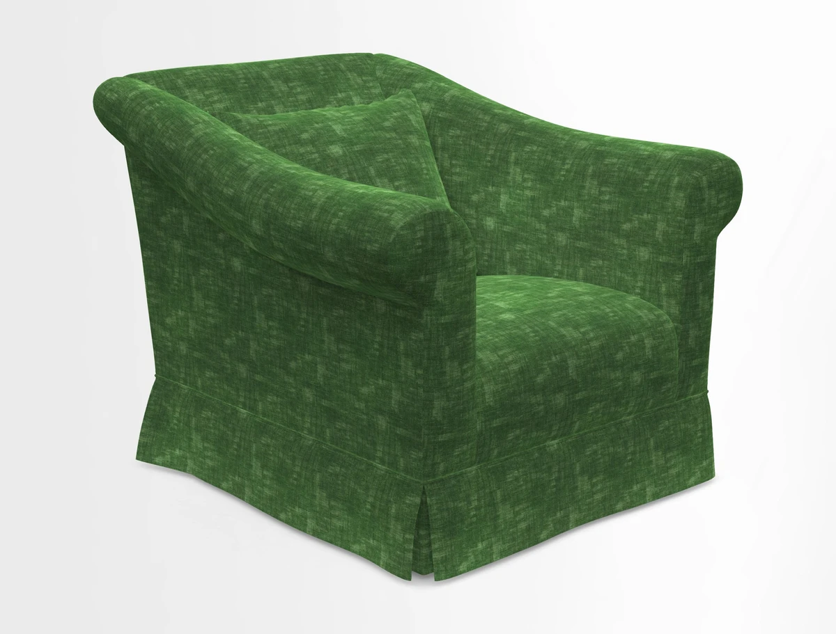 Turnberry Chair in Two Tone Plain Biscuit 