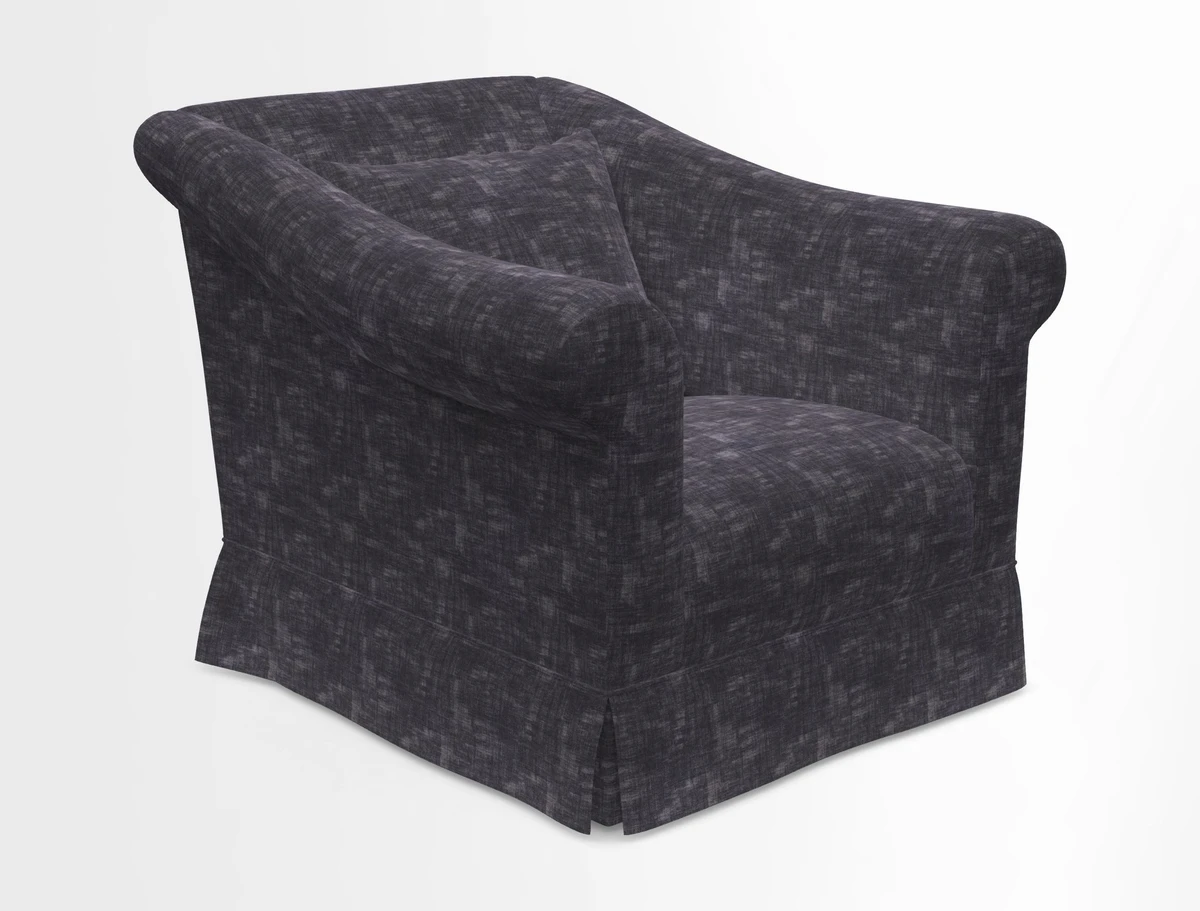 Turnberry Chair in Two Tone Plain Biscuit 