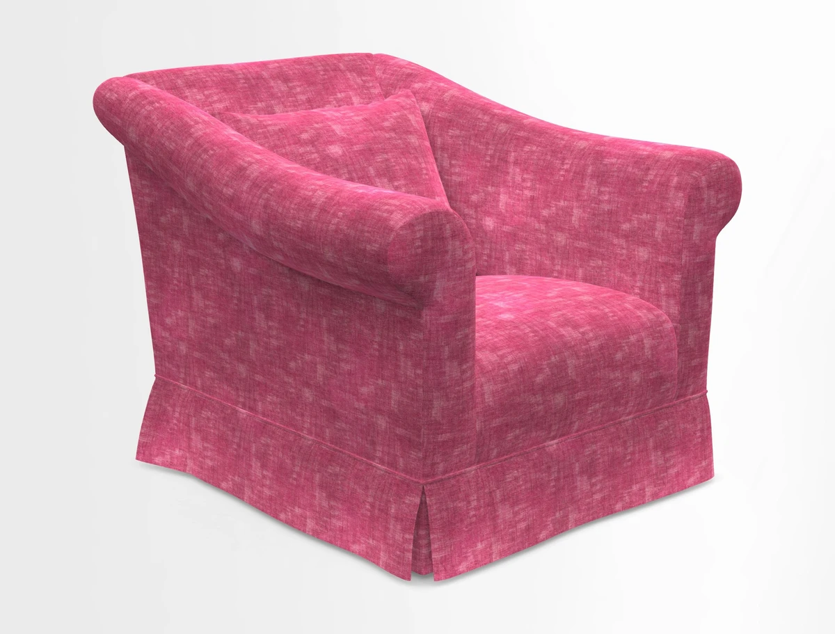 Turnberry Chair in Two Tone Plain Biscuit 
