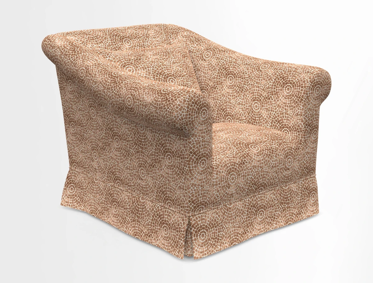 Turnberry Chair in Two Tone Plain Biscuit 