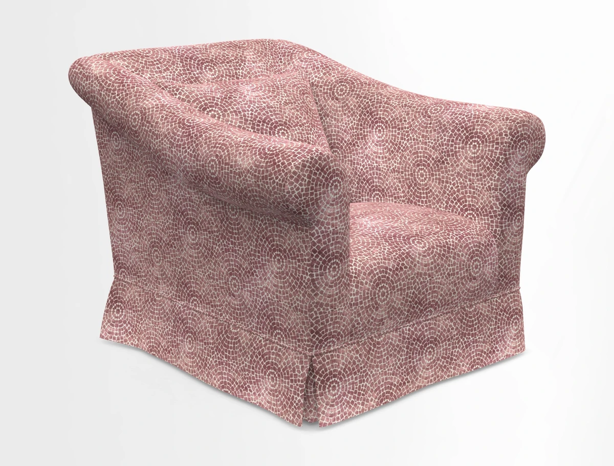 Turnberry Chair in Two Tone Plain Biscuit 
