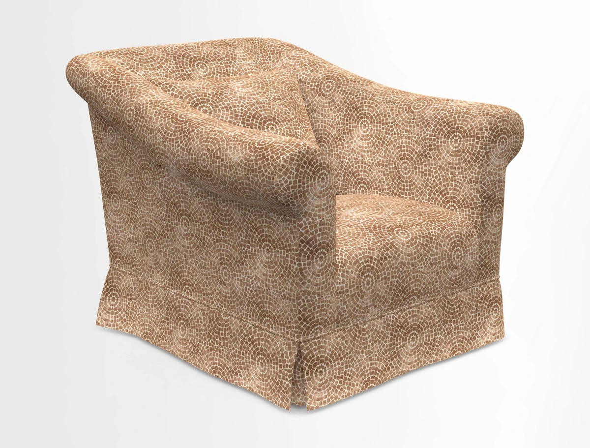 Turnberry Chair in Two Tone Plain Biscuit 