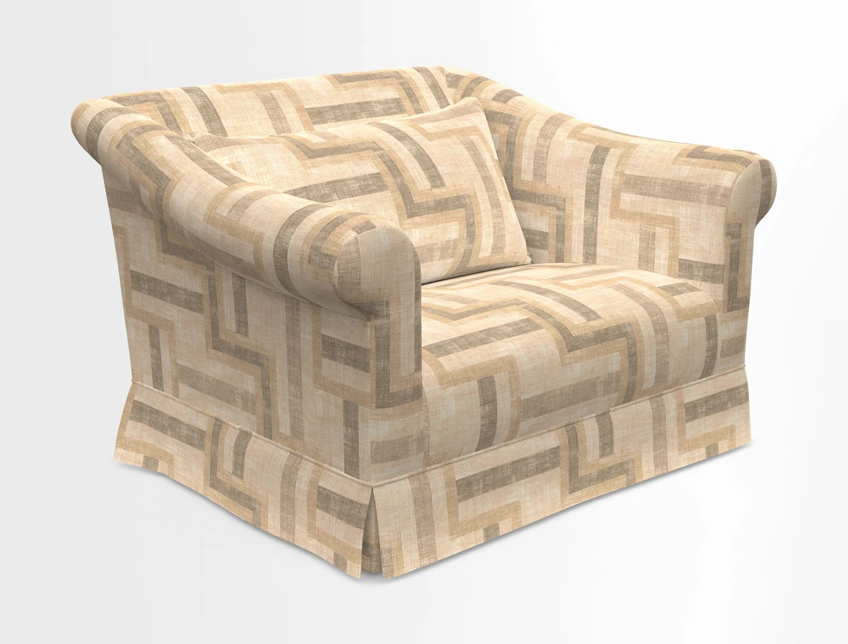 Turnberry Snuggler in Two Tone Plain Biscuit 