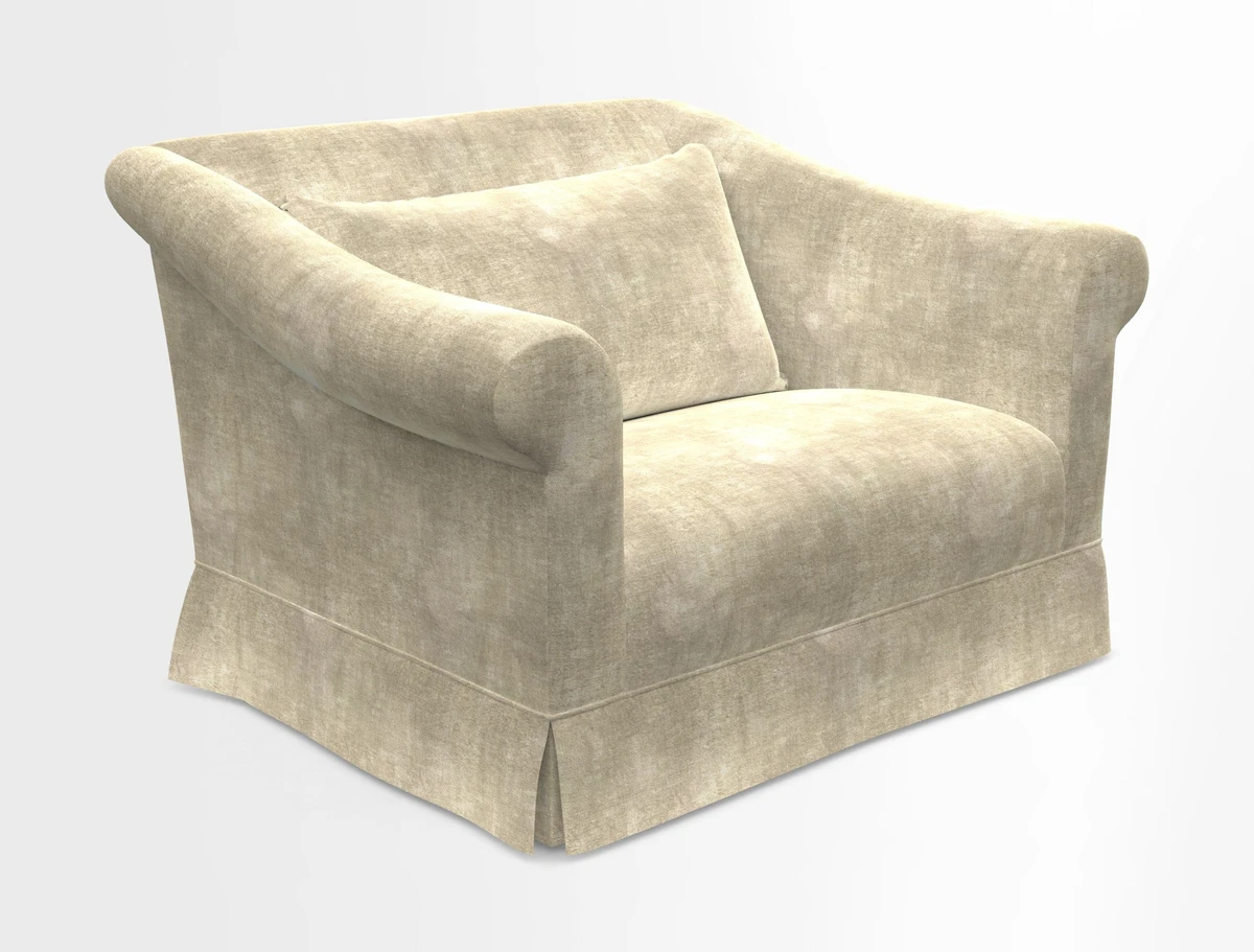 Turnberry Snuggler in Two Tone Plain Biscuit 