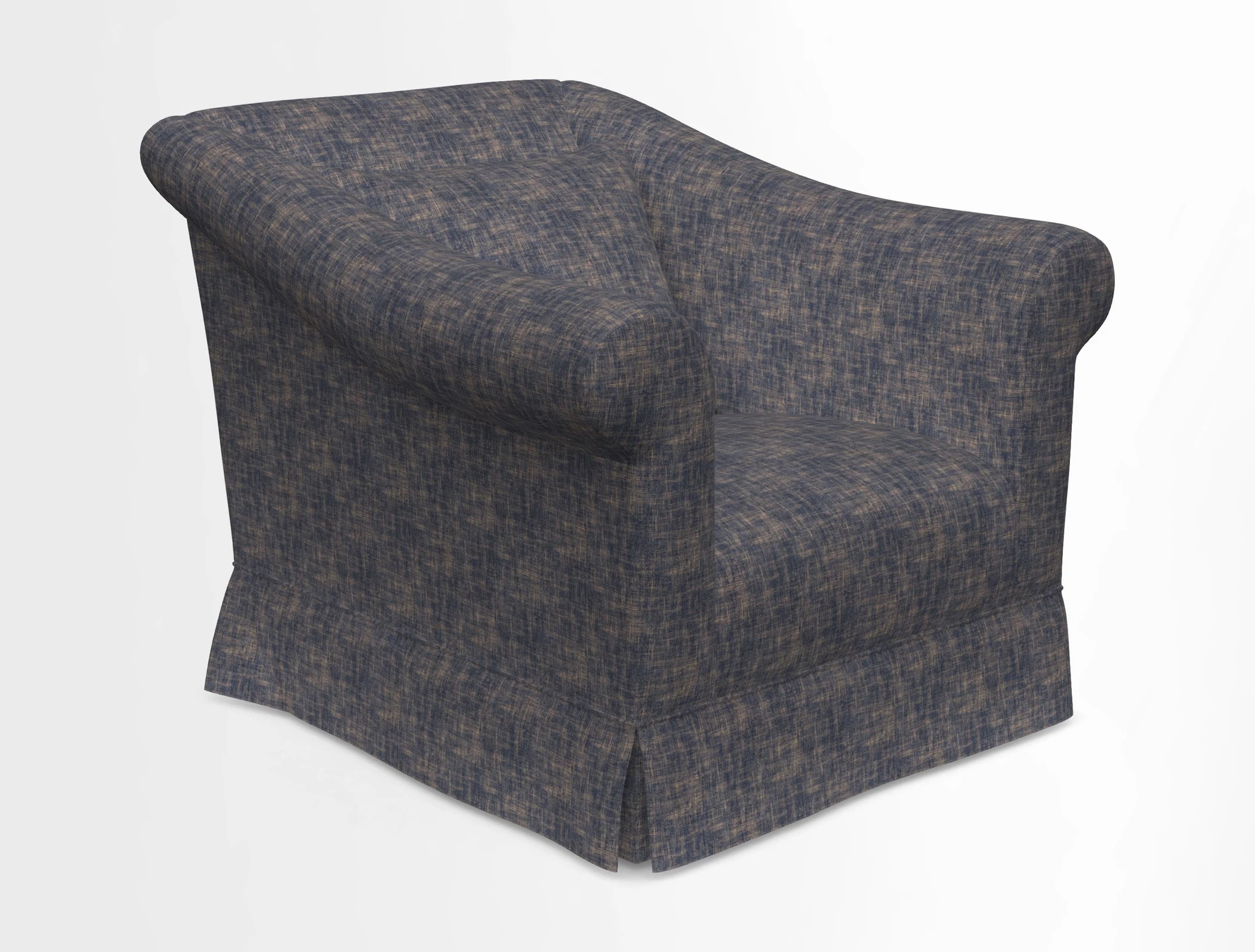 Turnberry Chair in Two Tone Plain Biscuit 