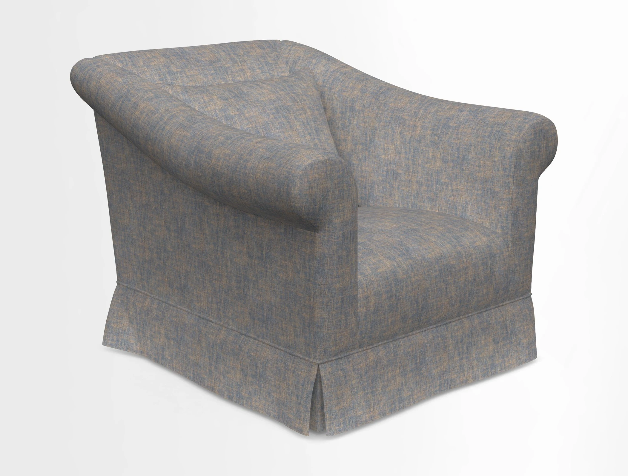Turnberry Chair in Two Tone Plain Biscuit 