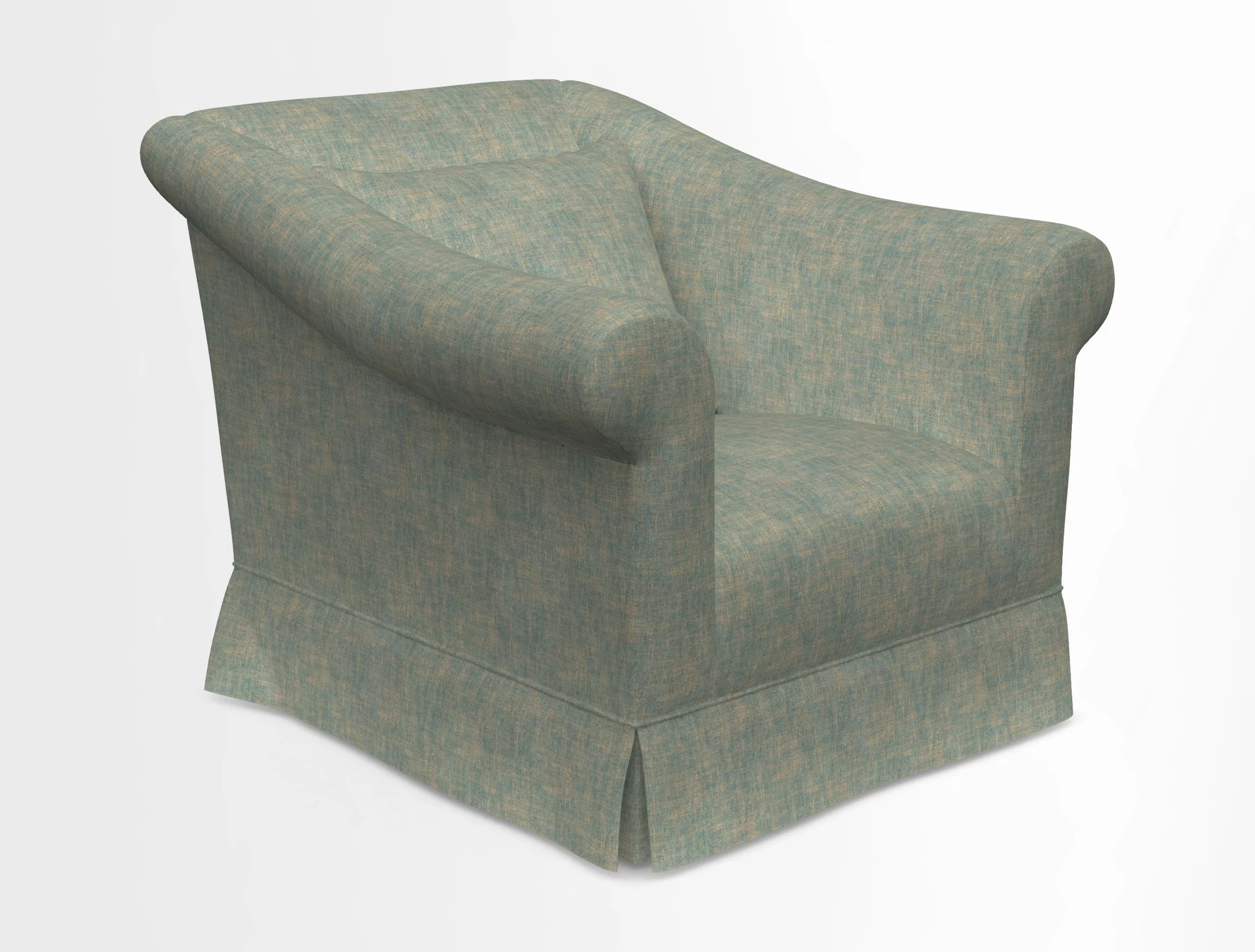 Turnberry Chair in Two Tone Plain Biscuit 