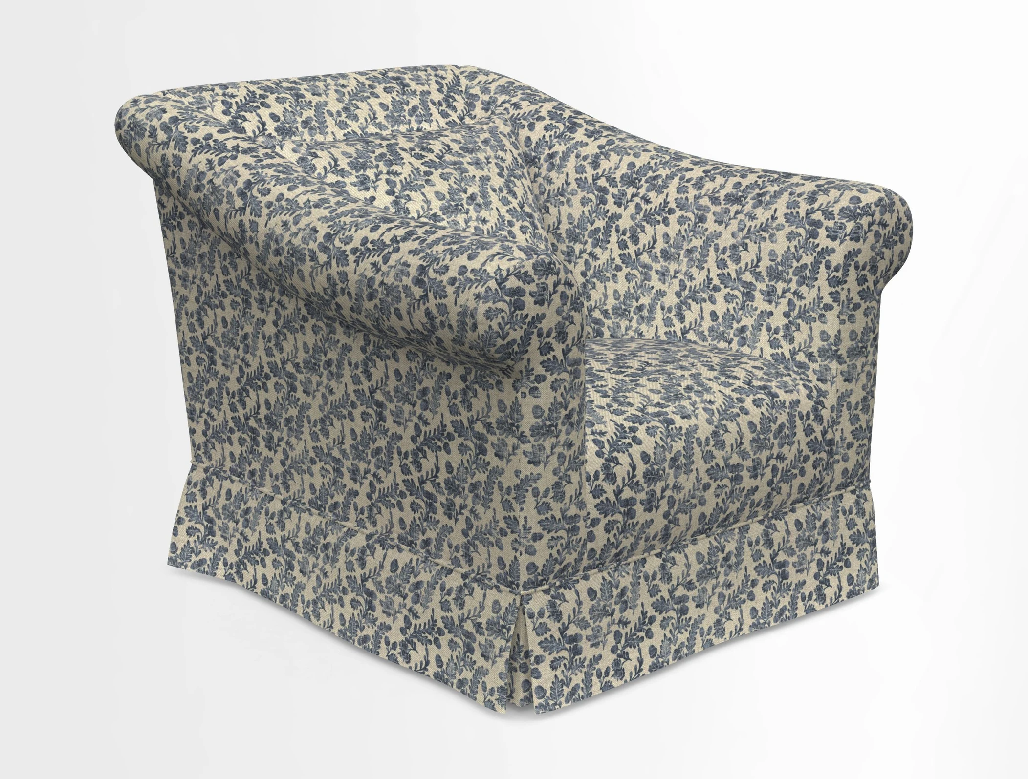 Turnberry Chair in Two Tone Plain Biscuit 