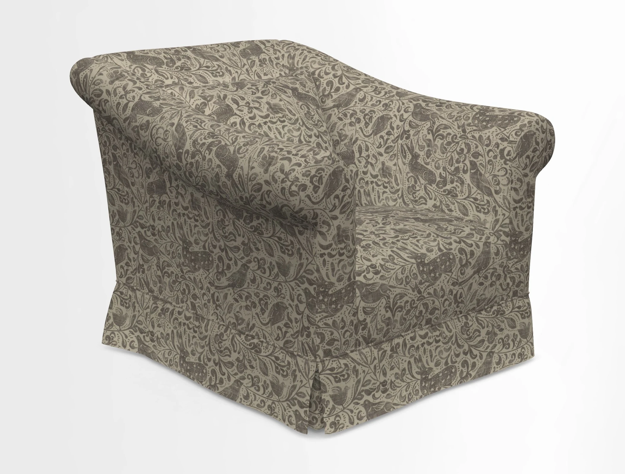 Turnberry Chair in Two Tone Plain Biscuit 