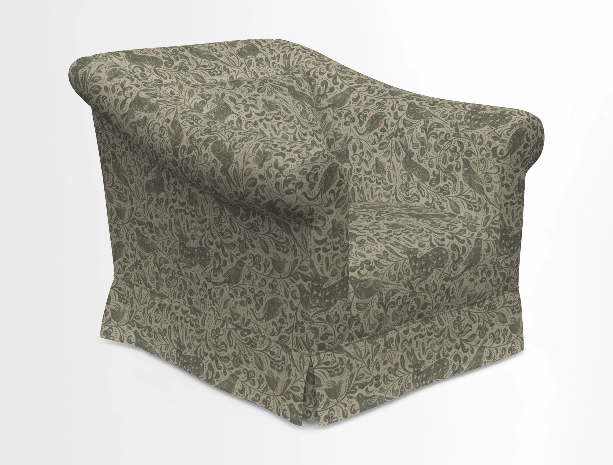 Turnberry Chair in Two Tone Plain Biscuit 