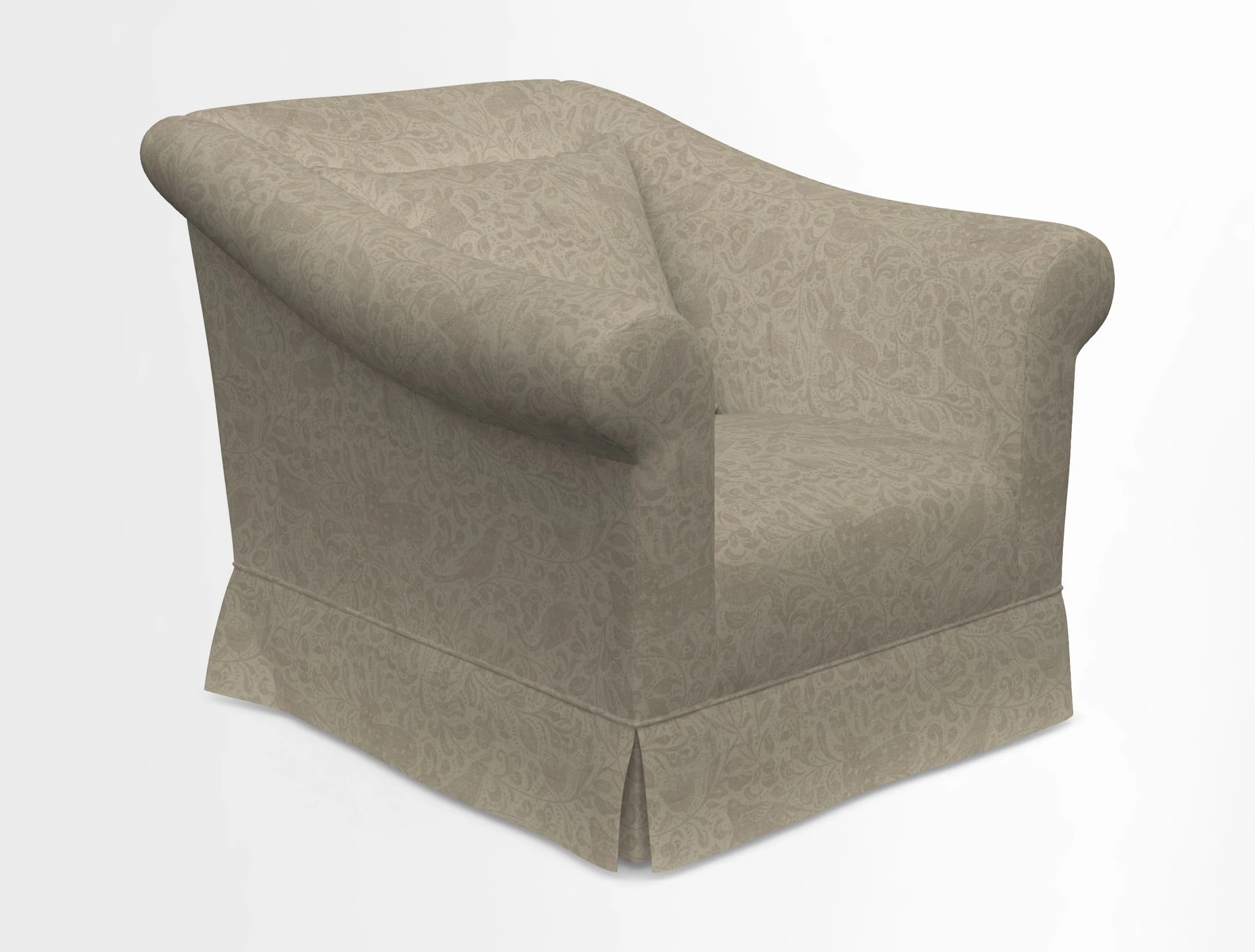 Turnberry Chair in Two Tone Plain Biscuit 