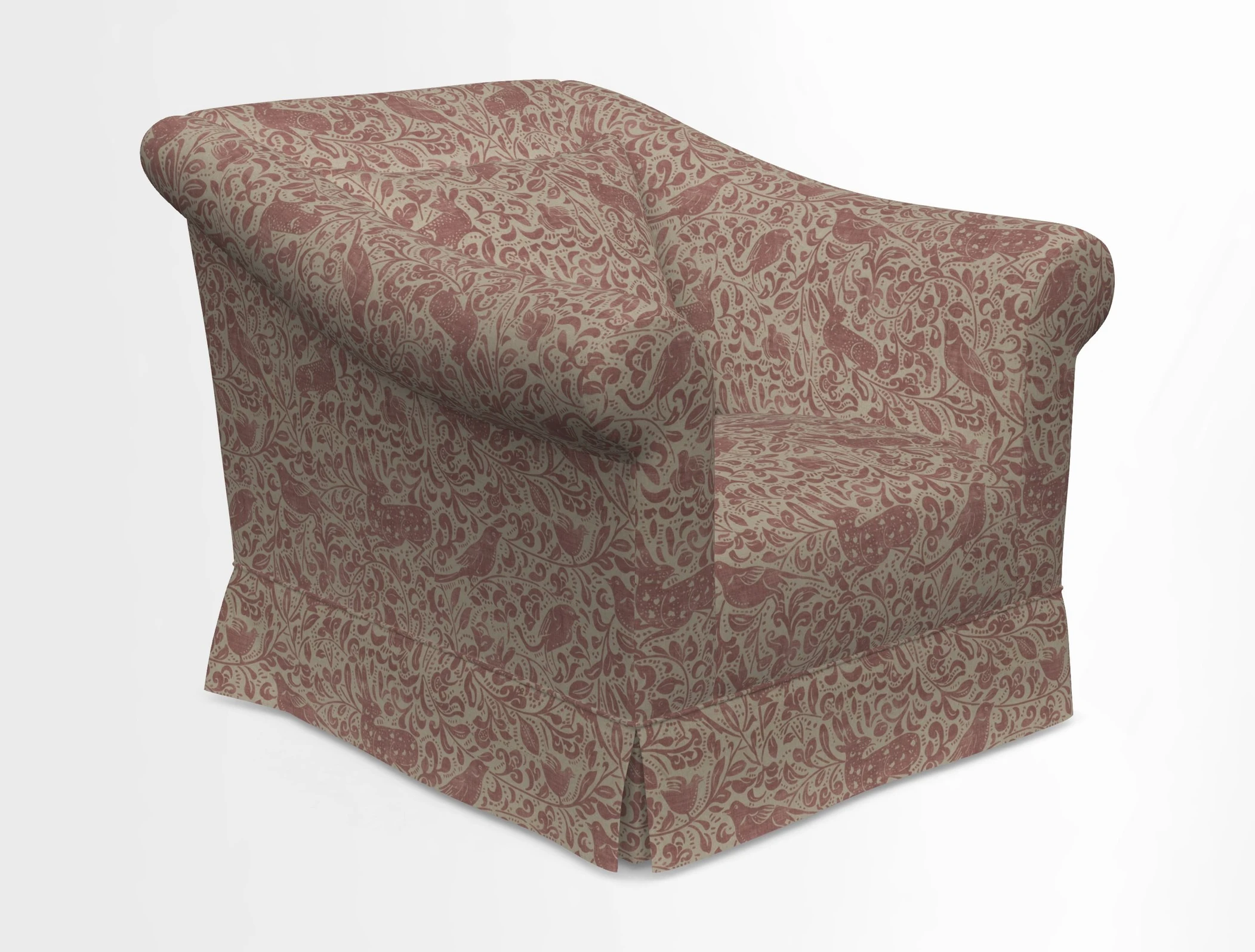 Turnberry Chair in Two Tone Plain Biscuit 