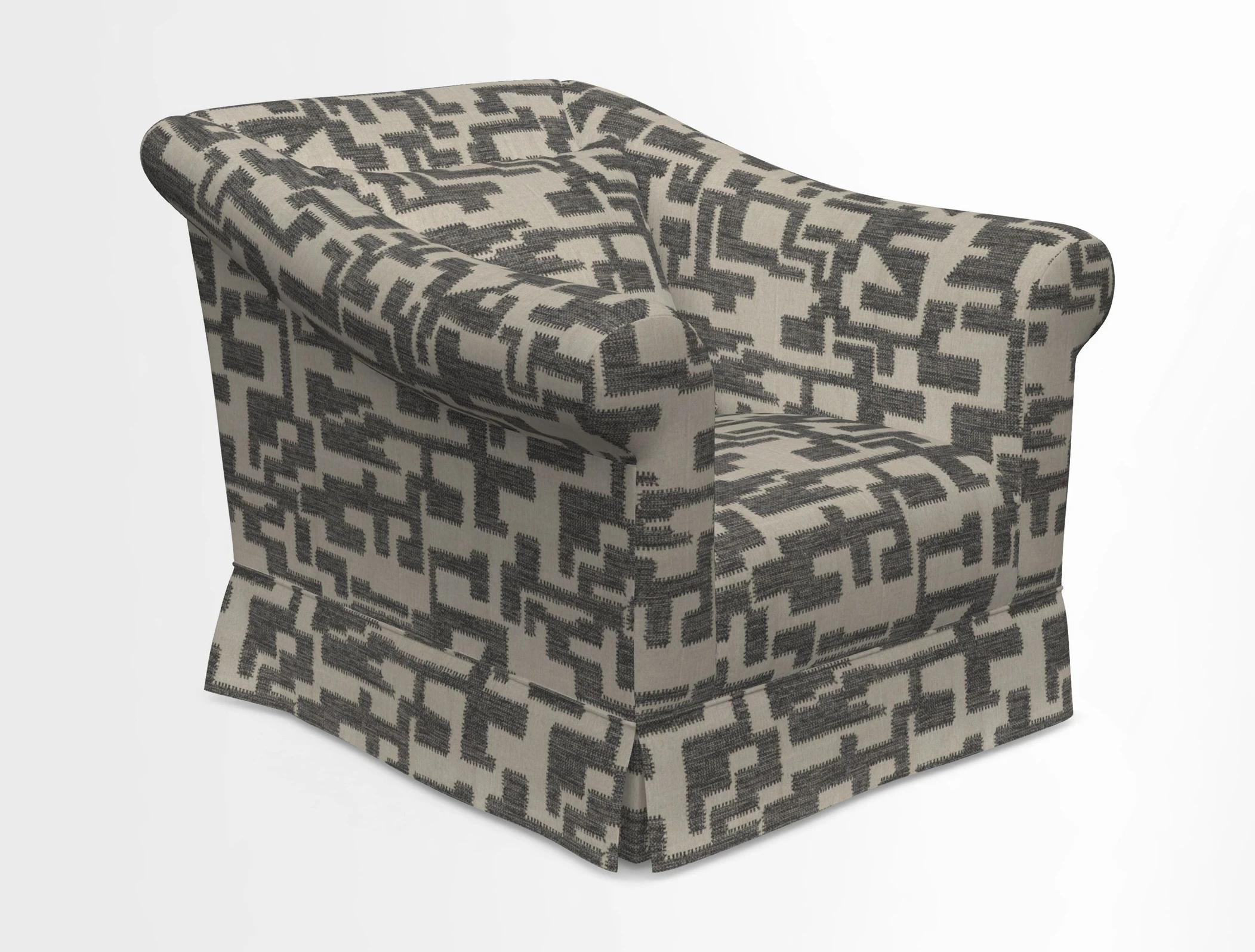 Turnberry Chair in Two Tone Plain Biscuit 