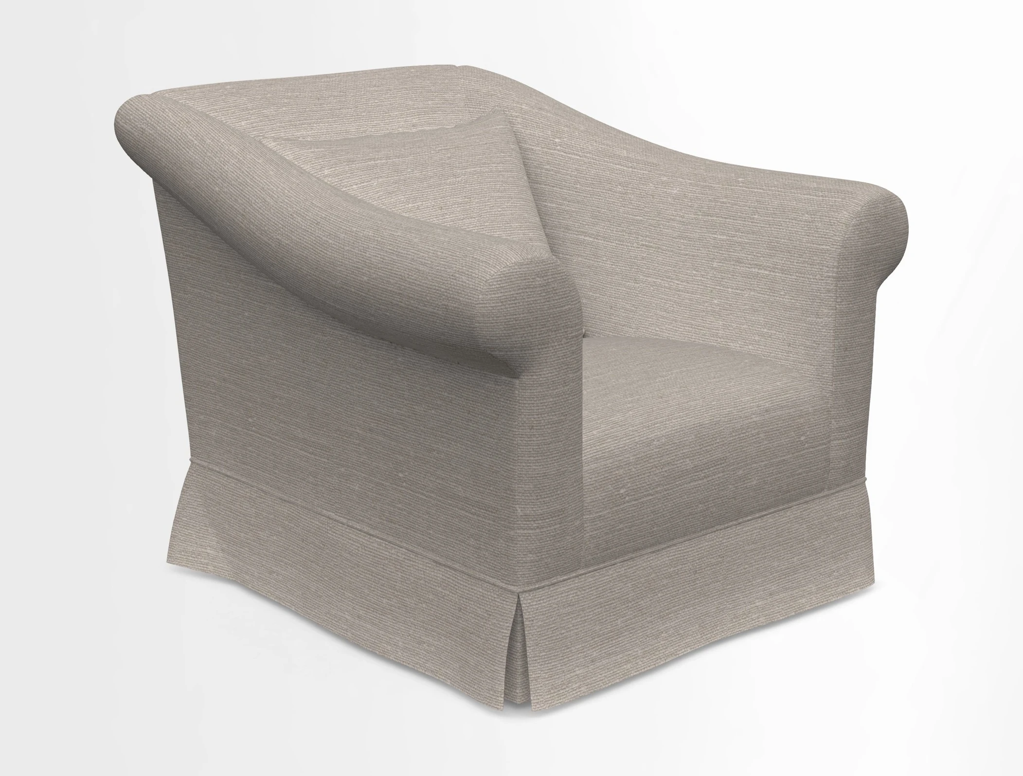 Turnberry Chair in Two Tone Plain Biscuit 