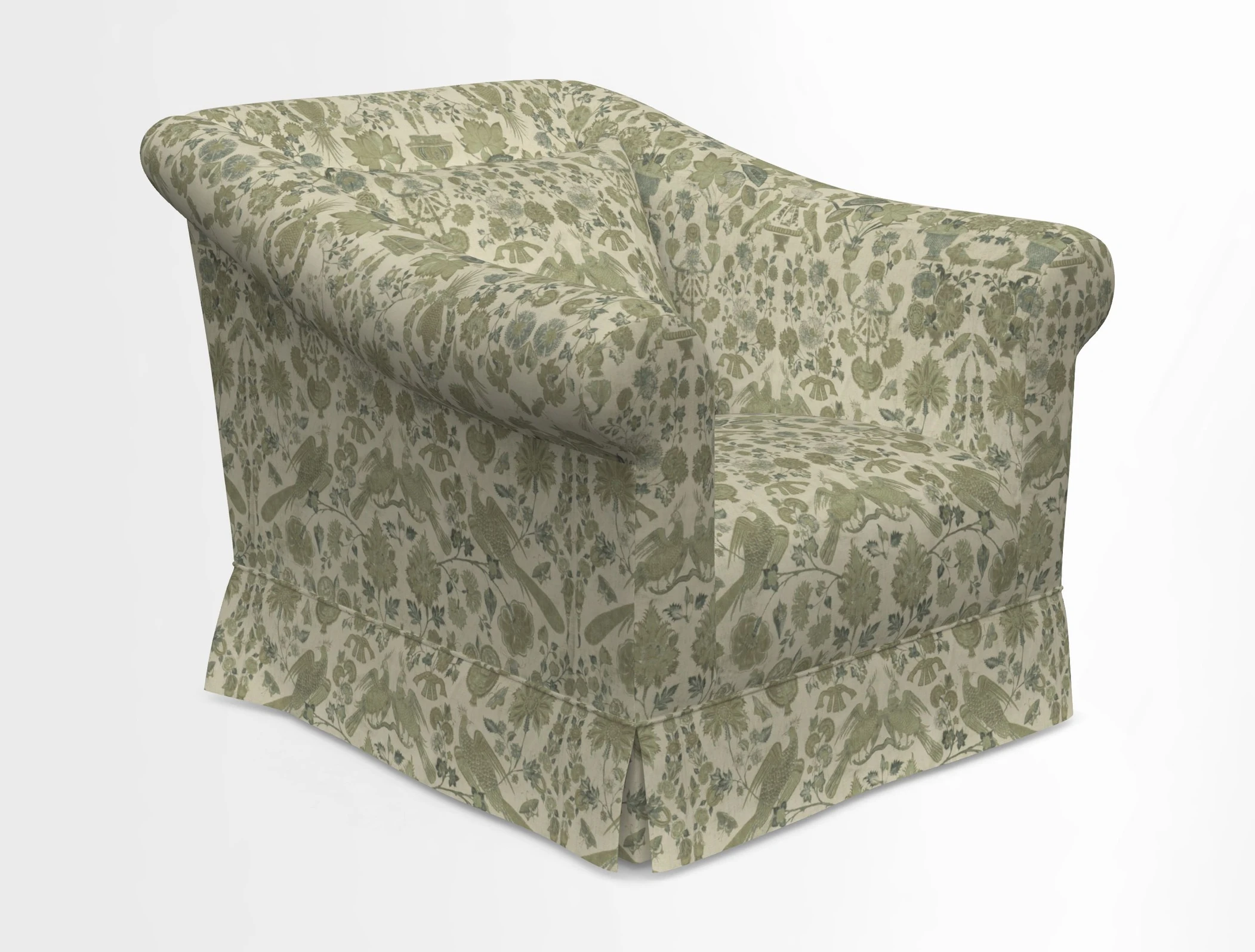 Turnberry Chair in Two Tone Plain Biscuit 