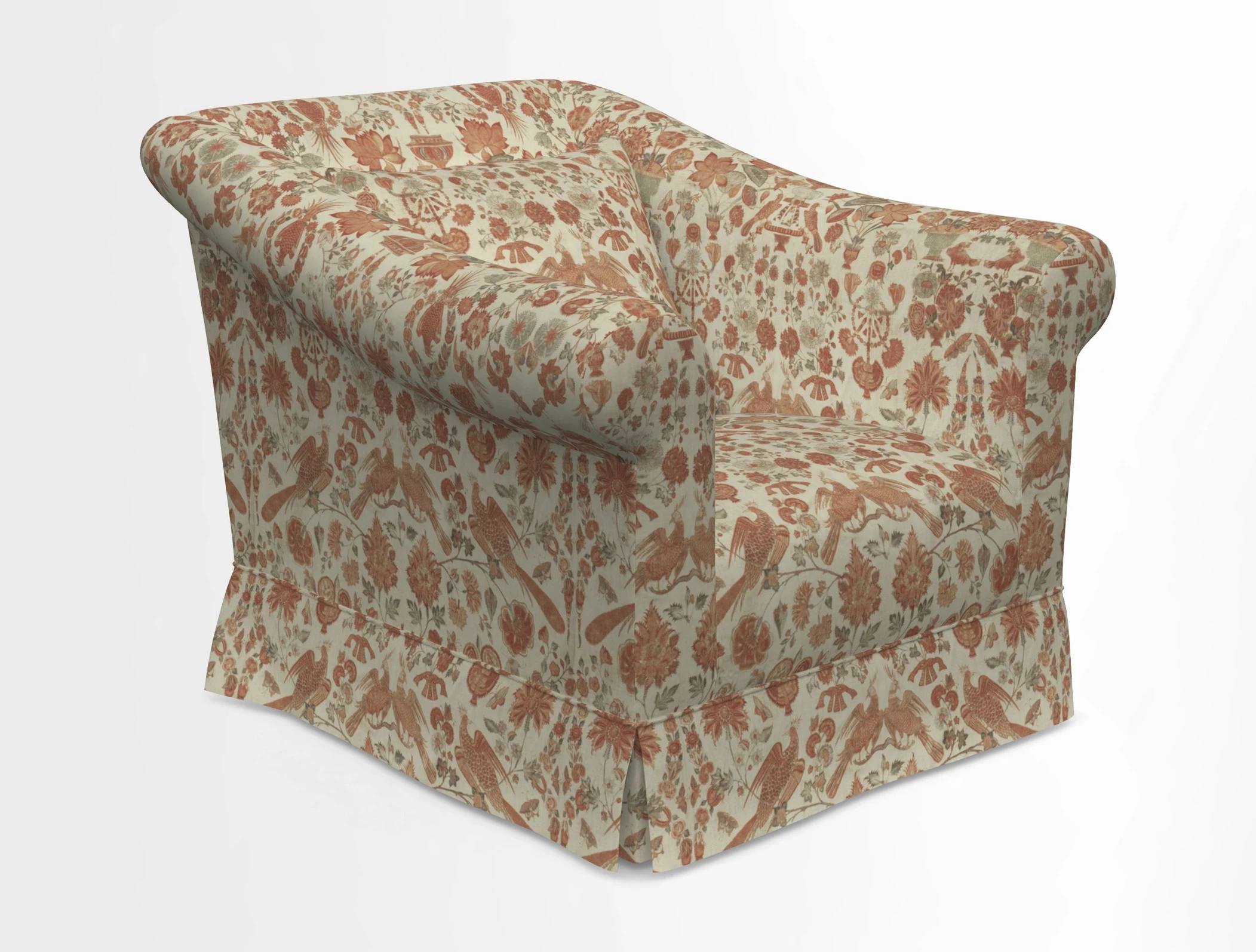 Turnberry Chair in Two Tone Plain Biscuit 