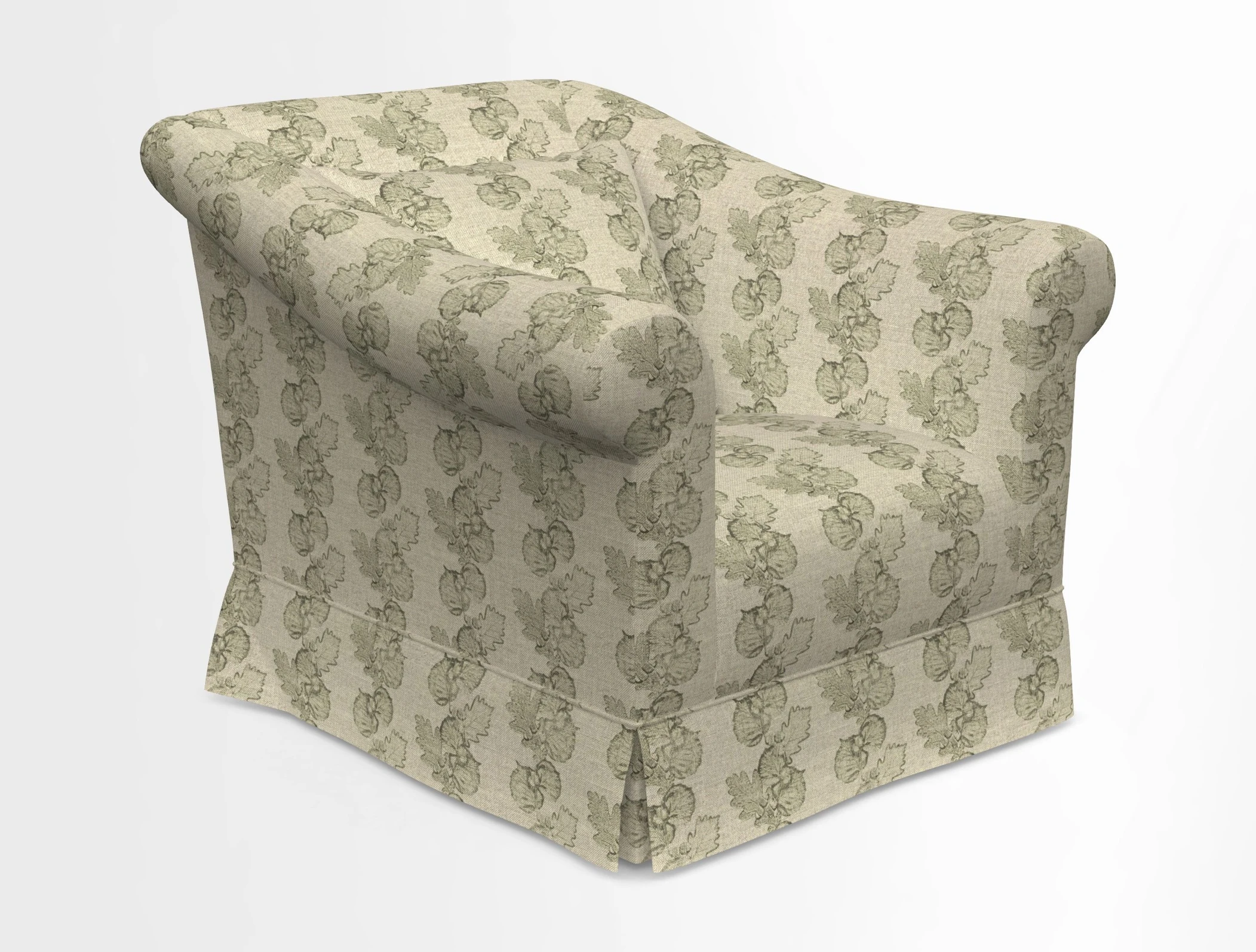 Turnberry Chair in Two Tone Plain Biscuit 