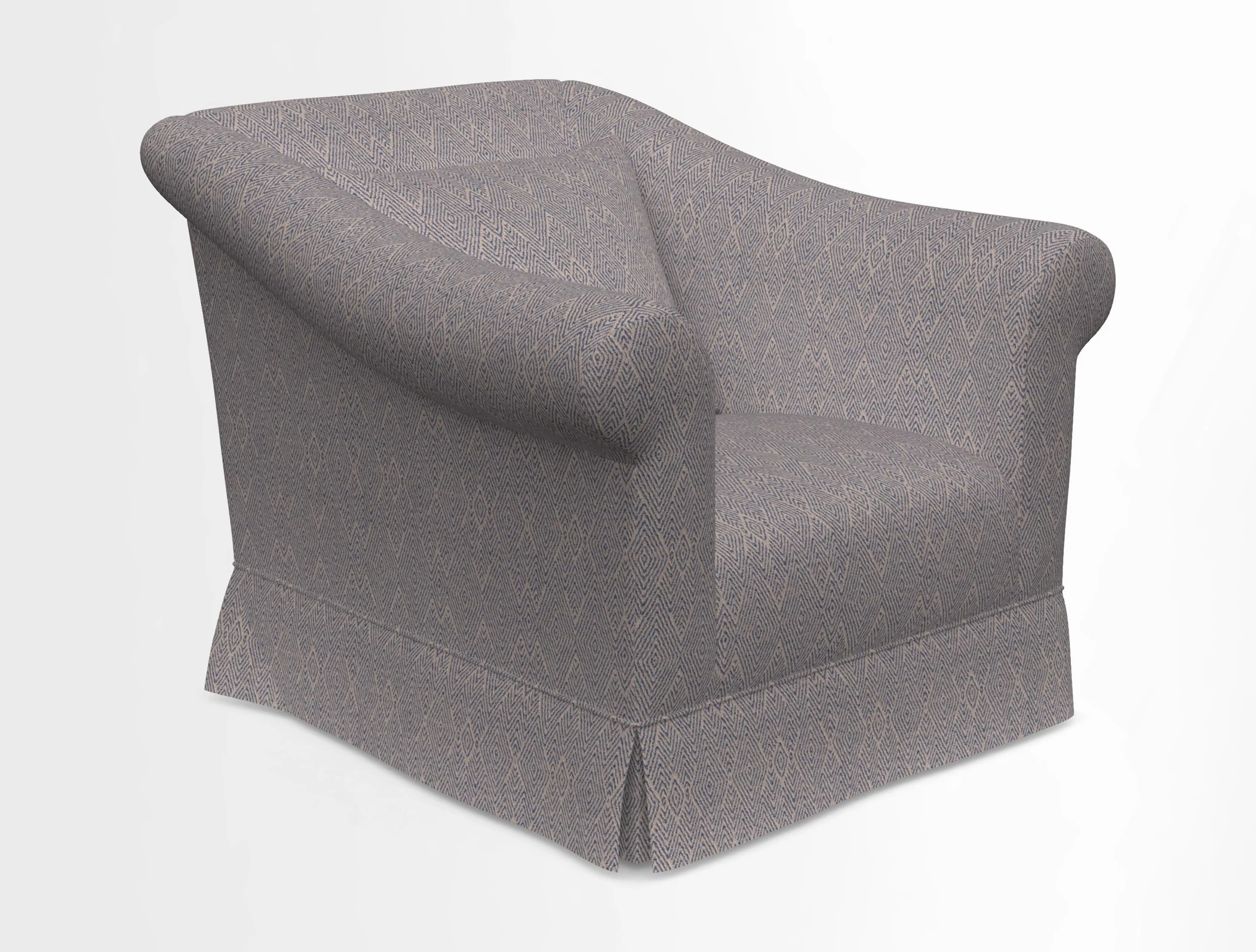 Turnberry Chair in Two Tone Plain Biscuit 