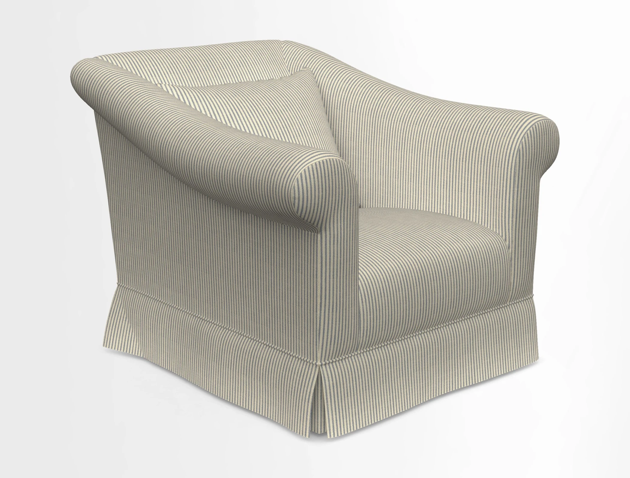 Turnberry Chair in Two Tone Plain Biscuit 