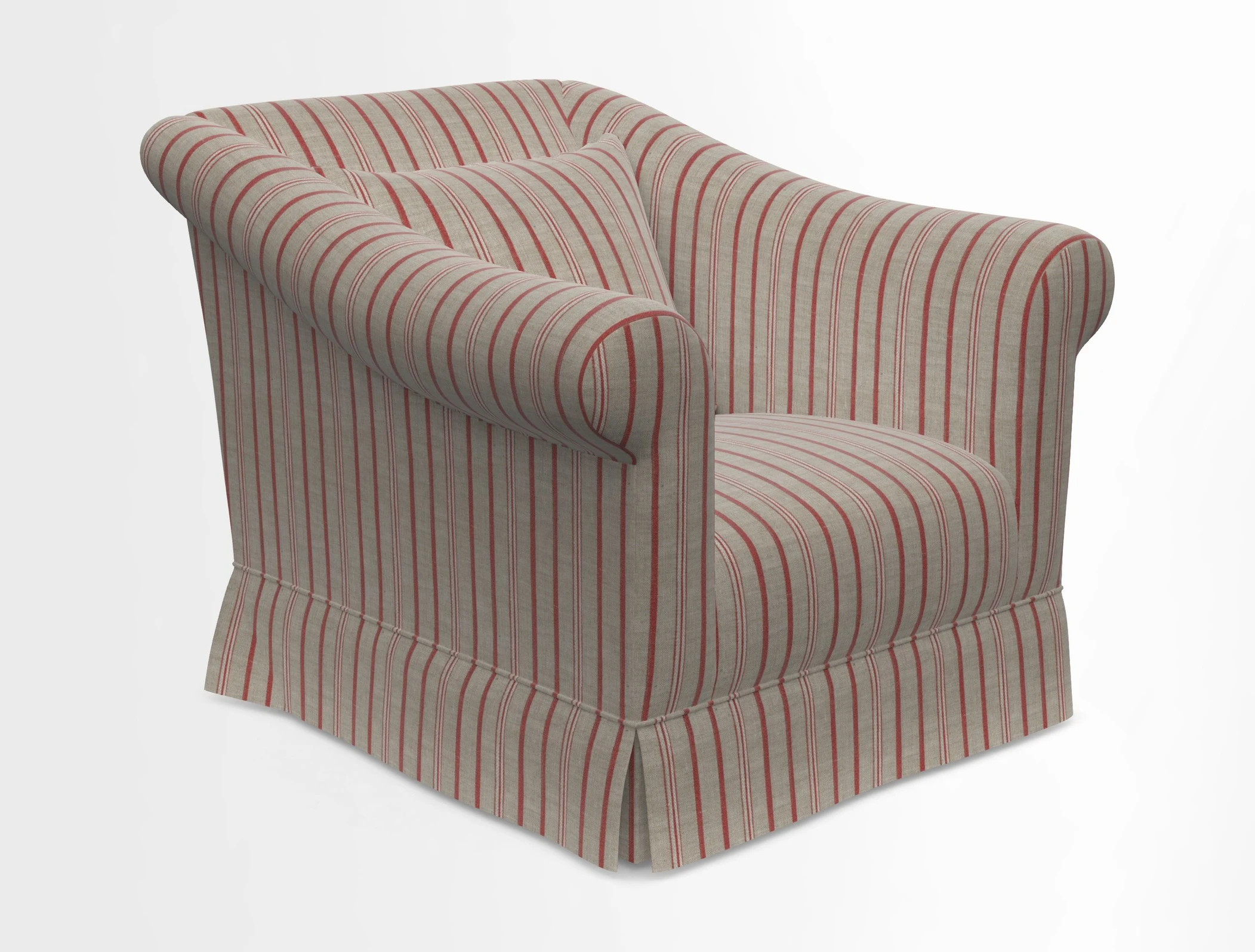 Turnberry Chair in Two Tone Plain Biscuit 
