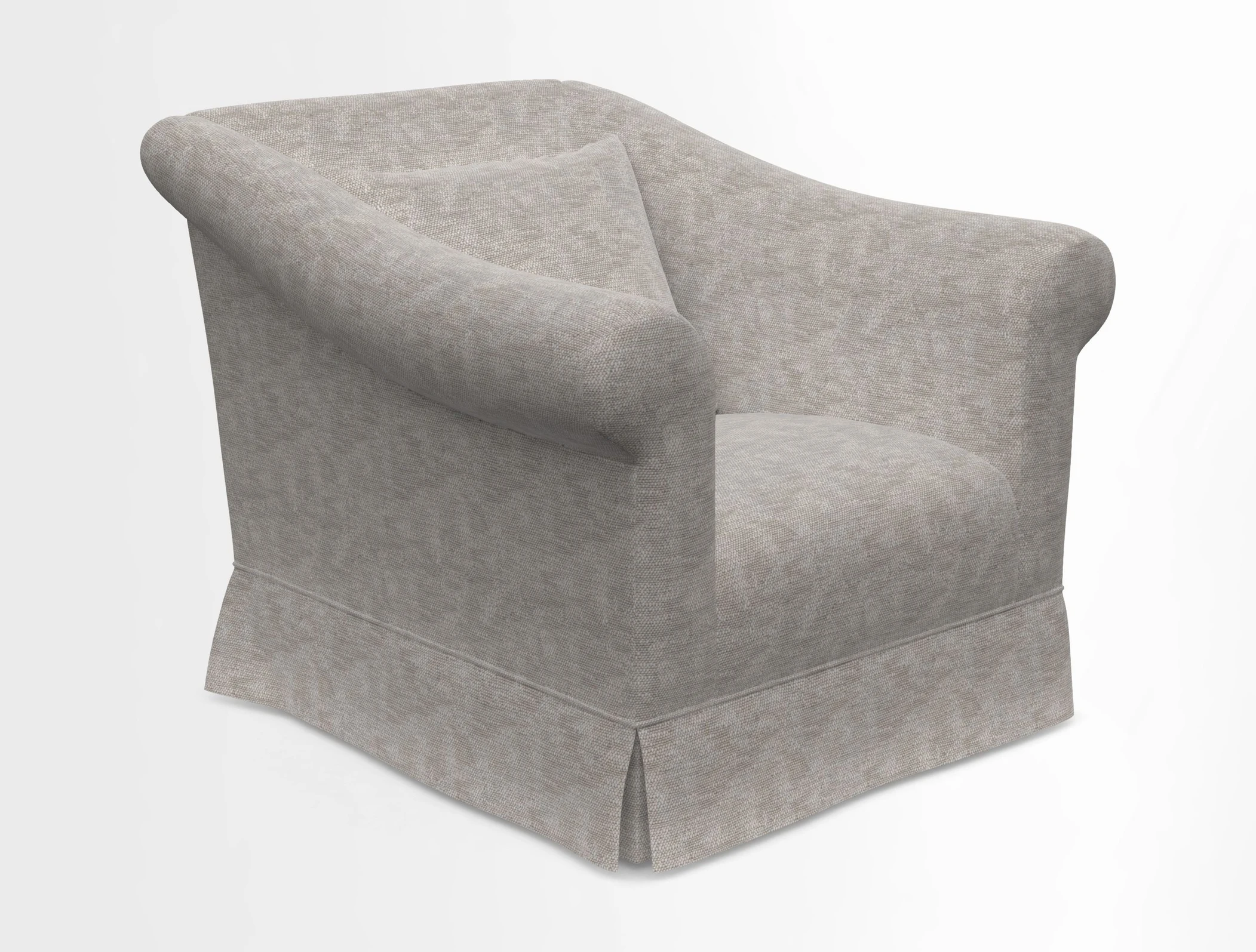 Turnberry Chair in Two Tone Plain Biscuit 