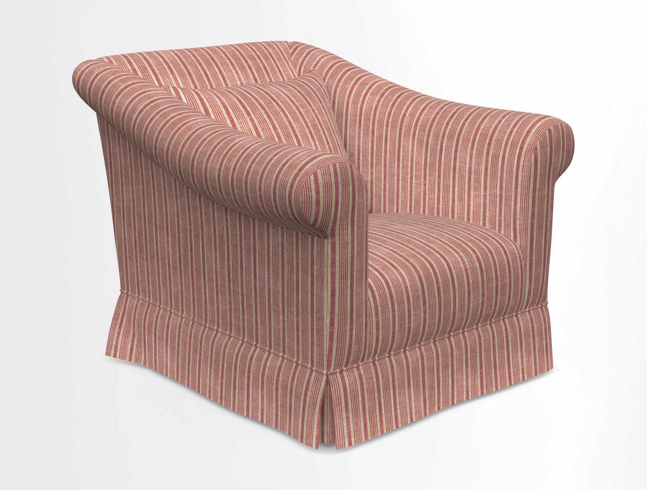 Turnberry Chair in Two Tone Plain Biscuit 