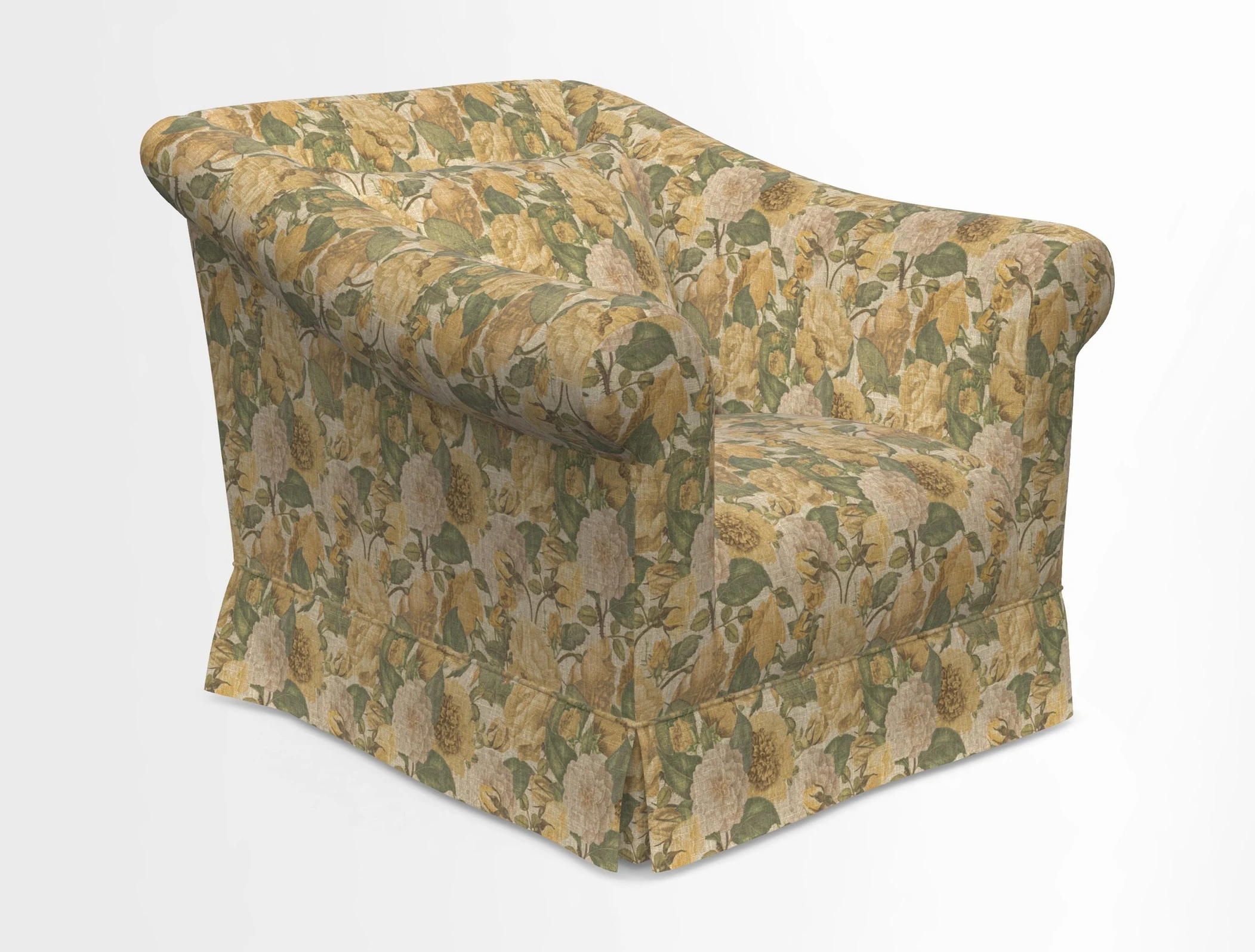 Turnberry Chair in Two Tone Plain Biscuit 