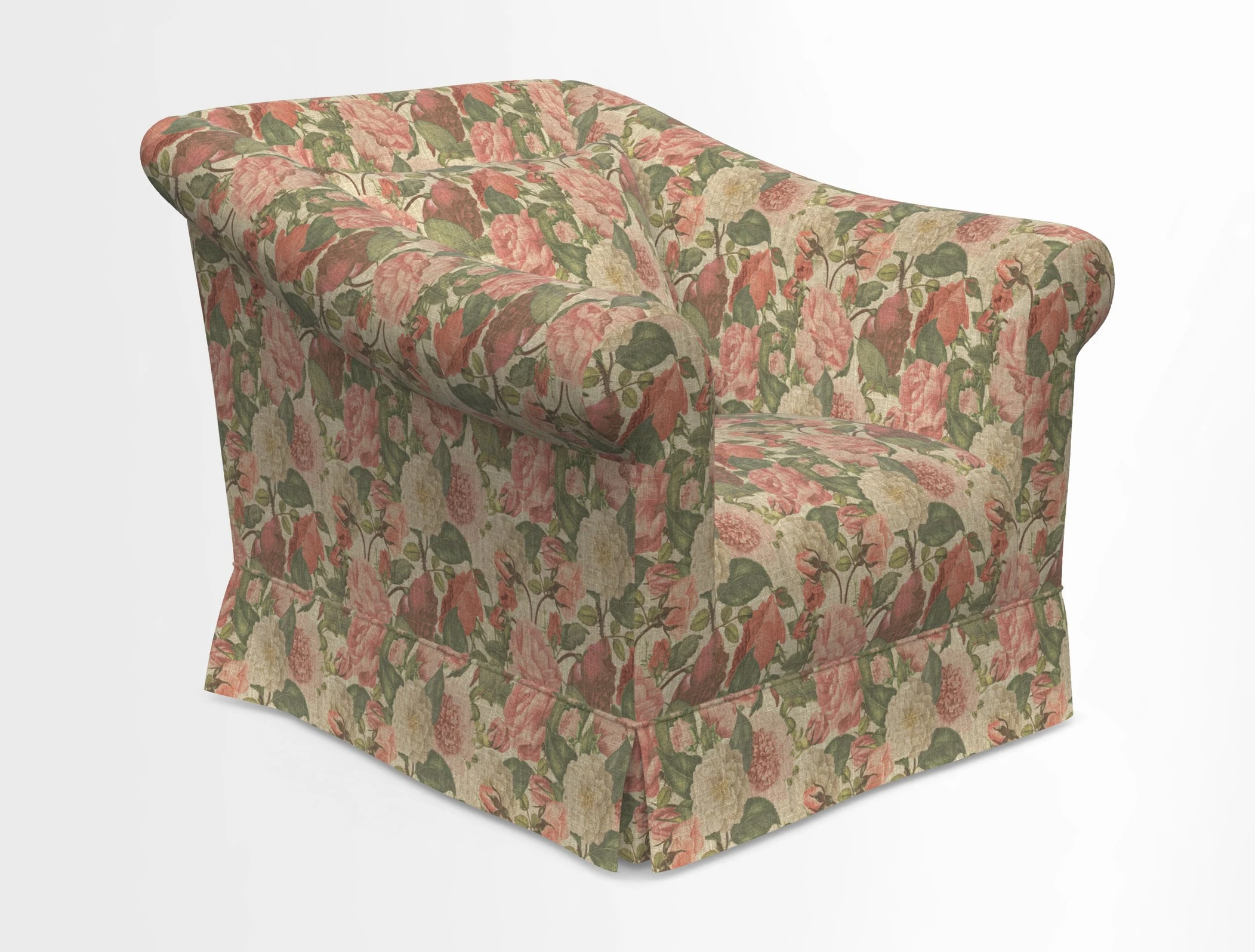 Turnberry Chair in Two Tone Plain Biscuit 