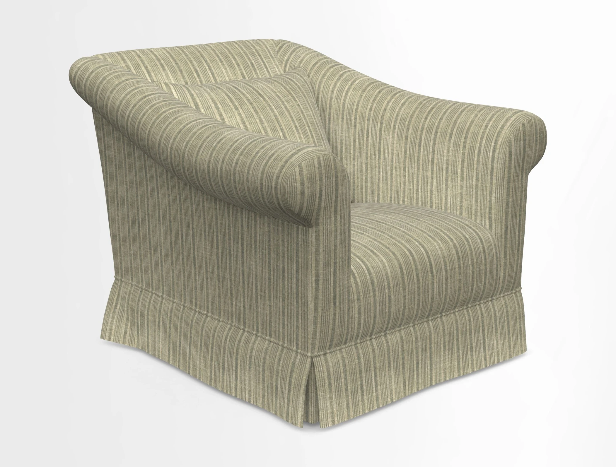 Turnberry Chair in Two Tone Plain Biscuit 