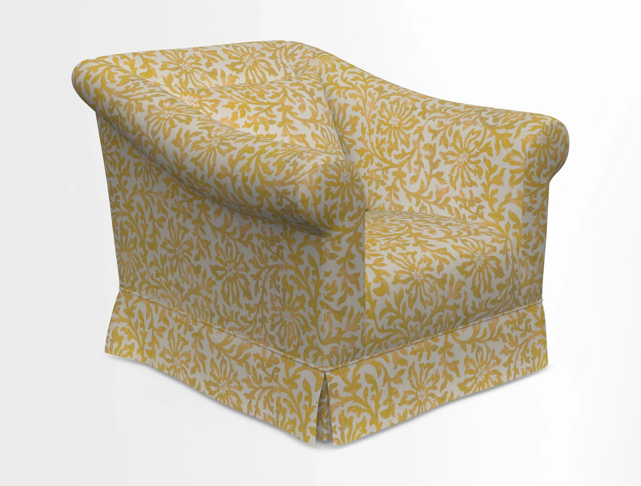 Turnberry Chair in Two Tone Plain Biscuit 