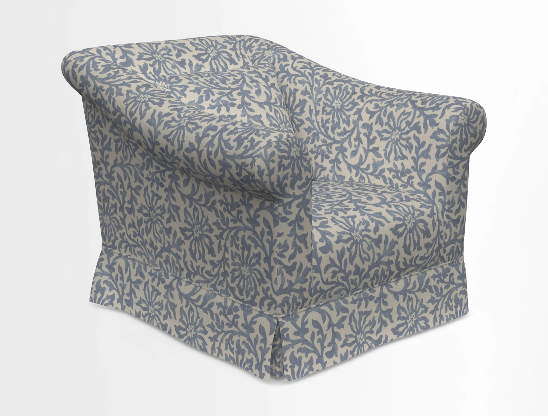 Turnberry Chair in Two Tone Plain Biscuit 